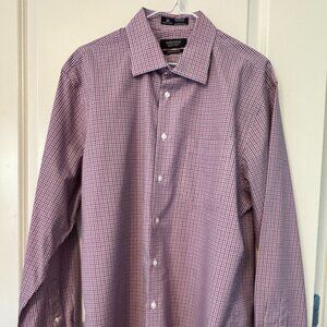 Nordstrom Mens Smartcare Dress Shirt. 16 1/2" x 35". Like New.